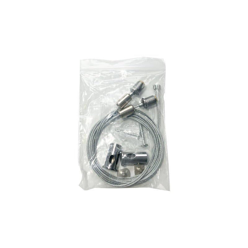 SILAMP Pack de 10 - Réglette Suspendue LED Large 120cm 35W Blanc - Blanc Neutre 4000K - 5500K