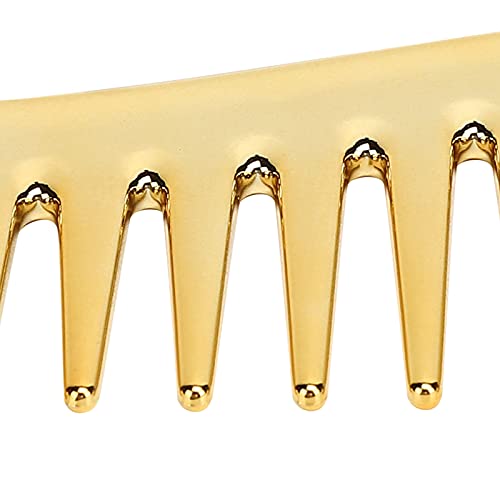 Peine de dientes anchos sin mango para desenredar cabello miniatura 5