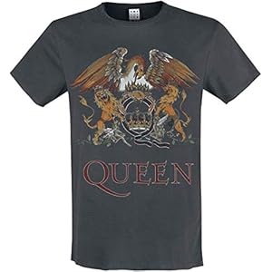 Queen Amplified Collection – Royal Crest T-shirt actraciet Band merch, Bands