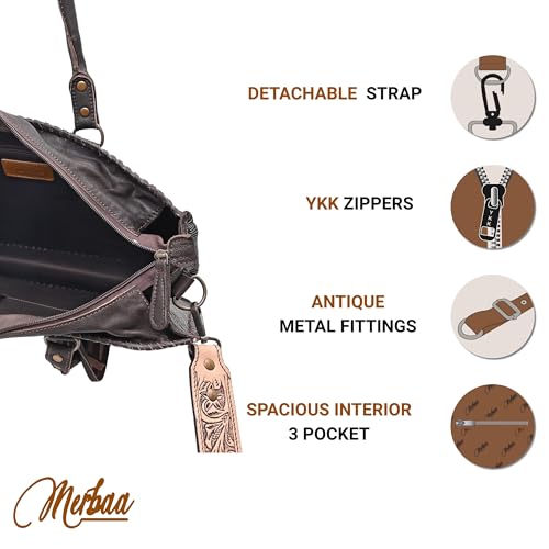 Women Natural Cowhide Leather Hand Bag With Adjustable Detachable Strap | Leather Handbag | Purse | Side Sling Bag4