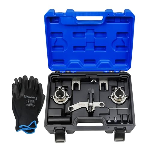 Timing Tool kit Engine Camshaft Aligning Flywheel Locking Crankshaft Pulley Holding Tool Compatible with GM Onix/Tracker/Chevrolet 1.0 12V 3 cylinders 1.2 12V Ecotec, OEM CR490 CR490-A CR490