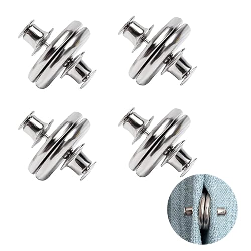 AzureRay 4 pièces Embrasses Rideau magnétique, Aimant pour Rideaux et Rideau de Douche - Accessoires puissants Anti-Vent pour Nappe et Voilage