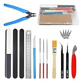 Fonction complète : Le kit d'outils de modélisation connt aussi bien aux débutants qu'aux confirmés. Vous pouvez l'utiliser pour fabriquer des jouets, des voitures, des robots, des dessins animés et d'autres travaux manuels. Parfait pour les projets de bricolage : L'outil parfait pour les s générales de la maison, les travaux manuels avancés ou l'artisanat personnel.