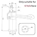 Barber Chair Replacement Hydraulic Pump - for Bar Beauty Salon Barber Hairdressing Adjustable Height，Weight Capacity 440 Lbs/200kg，Replacement Part for Most Standard Styling Chairs，Easy to Use