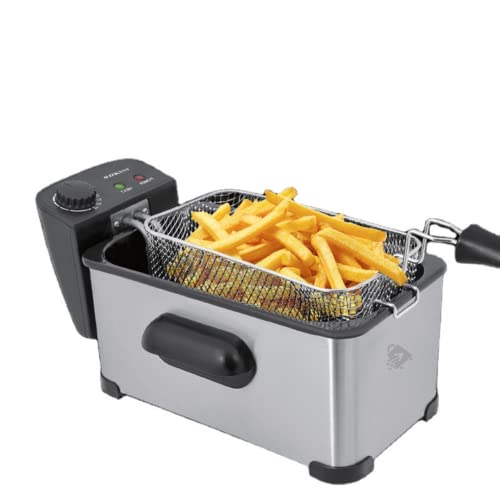 3.5L 2,500W Electric Oil Fryer For Potatoes Industrial Type Deep Fryer