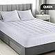 Utopia Bedding Queensize-Matratzenauflage, gesteppter erstlassiger Matratzenschoner, mit tiefer Tasche, dehnbar auf bis zu 40,6 cm, schön ausgepolsterte Pillowtop-Matratzenauflage (152,4 x 203,2 cm