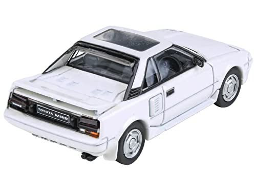 Modelo a escala 1/64 Toyota MR2 MK1 1985 Super White miniatura 4