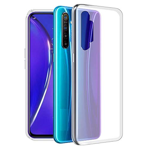Image of COVERBLACK Silicone Back Cover for Realme X2 - Transparent