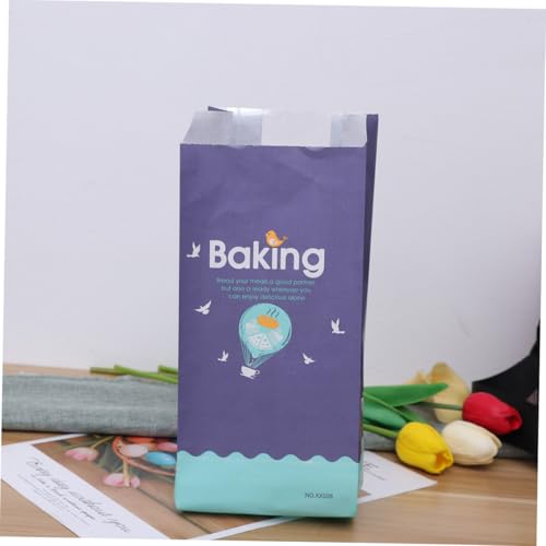 Bolsas de Papel Kraft Resistentes para Pan Tostado y Snacks 4