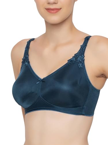Image of Triumph International Women's Polyamide Wire Free Casual Minimiser Minimizer Bra (100I300 Green