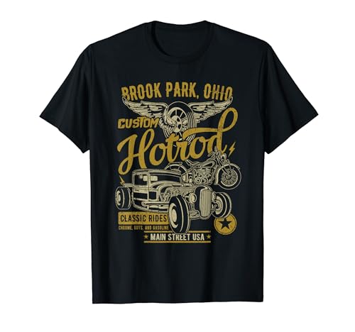 Brook Park OH Hotrod ���B���e�[�W�X�^�C�� �� �I�[�g�o�C�f�U�C�� T�V���c