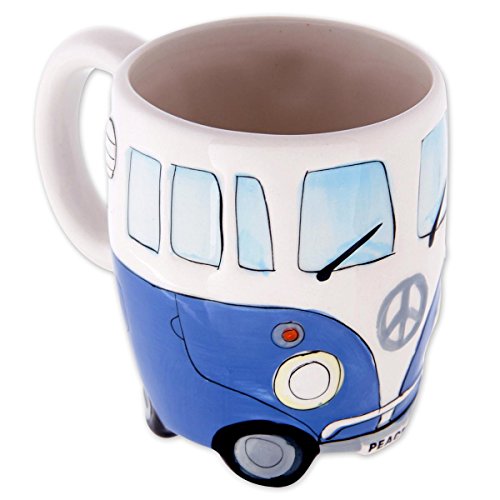 Puckator Ceramic Camper Van Mug – Green