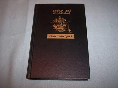 Archy And Mehitabel, A Doubleday Dolphin Book, ... B001BFBXRC Book Cover