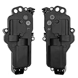 Power Door Lock Actuator Left and Right Side Replacement Compatible with Ford F150 F250 F350 F450 Excursion Expedition Mustang & More, Door Lock Actuator Replaces# 6L3Z25218A43AA, 6L3Z25218A42AA