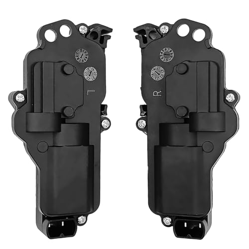 Image of Power Door Lock Actuator Left and Right Side Replacement Compatible with Ford F150 F250 F350 F450 Excursion Expedition Mustang & More, Door Lock Actuator Replaces# 6L3Z25218A43AA, 6L3Z25218A42AA