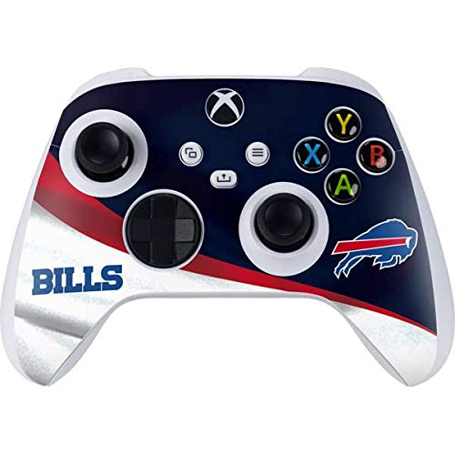 Skinit Decal Gaming Skin Compatible with Xbox Series S Controller - Officially Licensed NFL Buffalo Bills Design