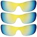 IMYTPFT 3 Compatible/Replacement For Lenses oakleys Antix 24K Gold Polarized