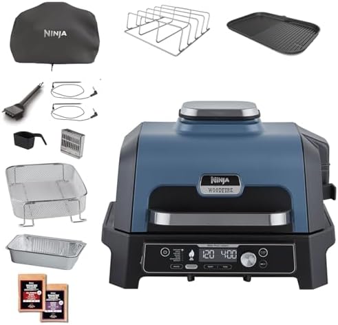 ninja-woodfire-pro-xl-electric-bbq-grill-smoker-with-digital-probe