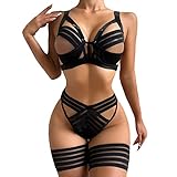 Asija Sexy Dessous Damen FüR Sex, Sexy Dessous Damen für Sexy Push Up Sexy Unterwäsche Ouvert für Damen für Sex Halfter Spitze Damen Reizwäsche Negligee Babydoll Sleepwear Sexy Outfits Damen Dessous
