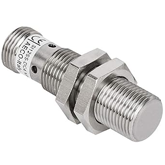 Aeco SI12SS-DC4 NPN NO+NC H S, Inductive Proximity Sensor, 12 mm Diameter, Stainless, 10-30 VDC
