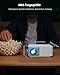 Mini Beamer Tragbarer, Y3Mini Projektor mit Integriertem Lautsprecher und Drehständer, Kompatibel mit iOS/HDMI/TV Stick/Google Cast, Ohne WLAN und Bluetooth, für Schlafzimmer (Grün)