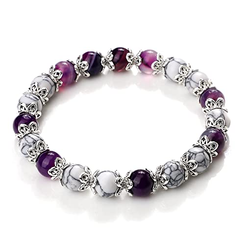 Pulseras de cuentas de cuarzo rosa perfectas para tu meditación y yoga diario