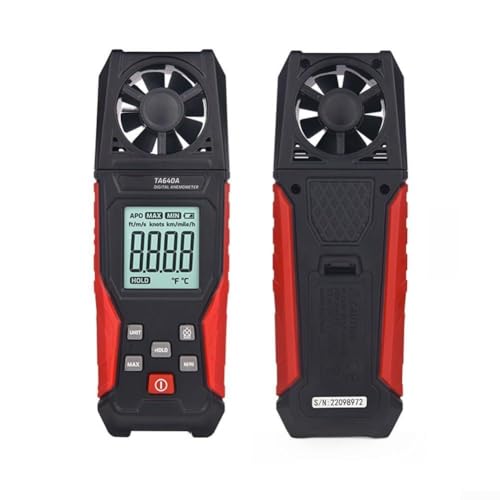 Anémomètre numérique portable avec large plage de mesure 0,1 à 30 m/s