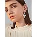ANXIN STORE Punk stylish personalized cartoon music note earrings gothic jewelry music symbols prince rock band symbol earrings (Sliver)