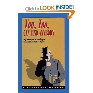 Paperback You, Too, Can Find Anybody: A Reference Manual Book