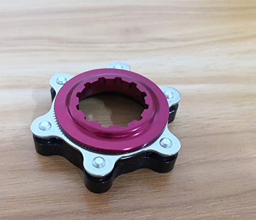 1pc Mountain Bicycle hub Disc Brake Adapter Disc Brake Rotor Adaptor Center Lock for 6 Bolt Rotors to Centerlock Hubs Adapter Gaodpz