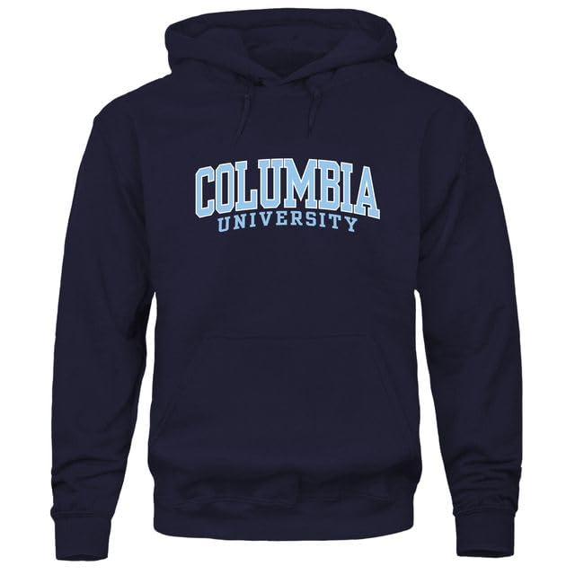Ivysport Columbia University Hooded Sweatshirt Essential Navy Small
