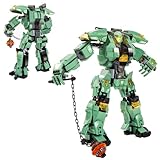 MZMSBAO Transforming Robot Mech Building Block Sets, Destroy Warrior City Soldier Mech Model Action Mech Model Building Kit, Cool Robots Toys Gift for Adults and Kids Boys 6 7 8 10+, （542 PCS）
