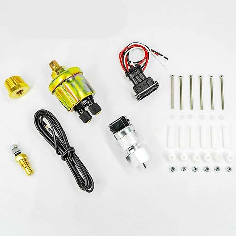 1968 Camaro Analog Gauge Panel Direct Replacement, Black Faceplate, GPS Speed, Water & Oil Press Sending Units Included AP4000-S9020