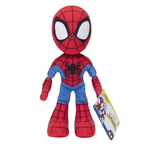 Marvel's Spidey et ses incroyables Amis - Petite Peluche Spidey de 20 cm - Jouets pour Les Enfants de 3 Ans et Plus - Jouets mettant en Vedette Les Spideys sympas de Ton Quartier
