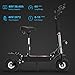 Electric Scooter for Adults 50MPH, 60V 5600W Dual Motor, Battery Range to 60 Miles Range Fast Escooter, 11-inch Off Road Tire Folding E-Scooter with seat for Adults, 440LBS Max Load