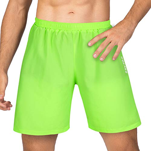 Shorts de ciclismo, Andoer Calções de bicicleta masculinos com acolchoamento de gel 3D e forro de ma