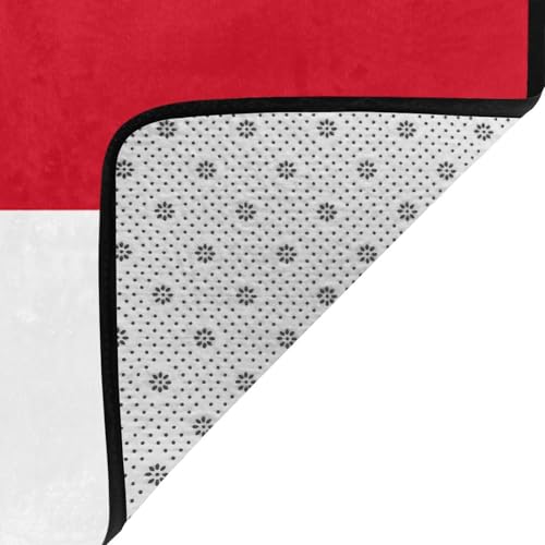 Tapis de sol en flanelle Monaco 203x147 cm pour décoration de chambre - 6