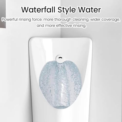Orinal de cerámica para garaje y baño sin espacio inodoro de pared con botón 7