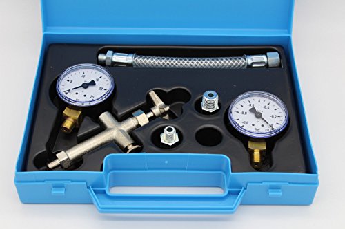 Preisvergleich Produktbild Pumpenprüfkoffer P 1 komplett Ölbrenner Heizung Ölpumpe Prüfkoffer Vakuum