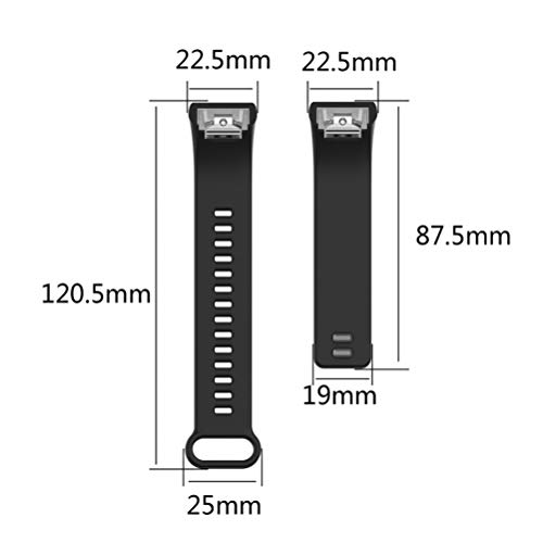 Hemobllo Pulseira de Silicone para Relógio de Pulso Texturizado Acessórios de Substituição para Reló