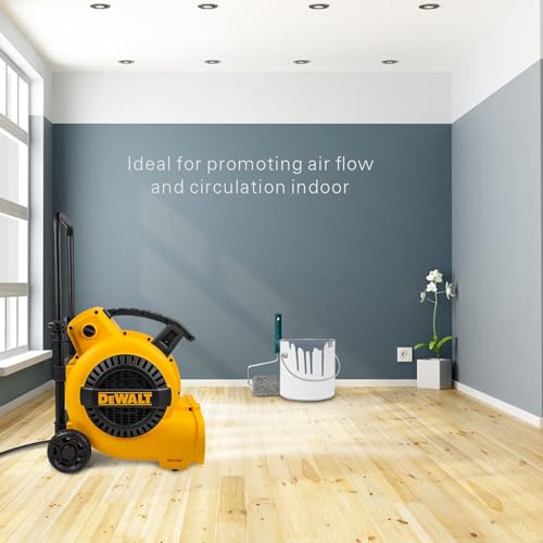 Dewalt DXAM-2818 3/4 Hp Air Mover, 3 Speed Max 1800 Cfm Floor Fan thumb #4