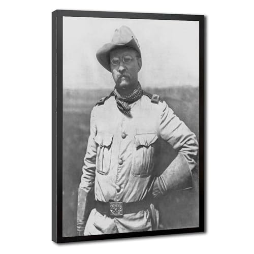 Portrait de Theodore Roosevelt colonel pour décoration murale bureau