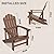 ACUEL Adirondack Chairs Set of 4, All-Weather Resistant Lawn Chairs,Patio Firepit Chairs for Garden, Looks Like Real Wood- 15min Assembly 350 Lbs
