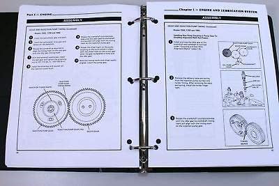 Service Parts Manual Set for Ford 1300 1500 1700 1900 Tractor Repair Catalog