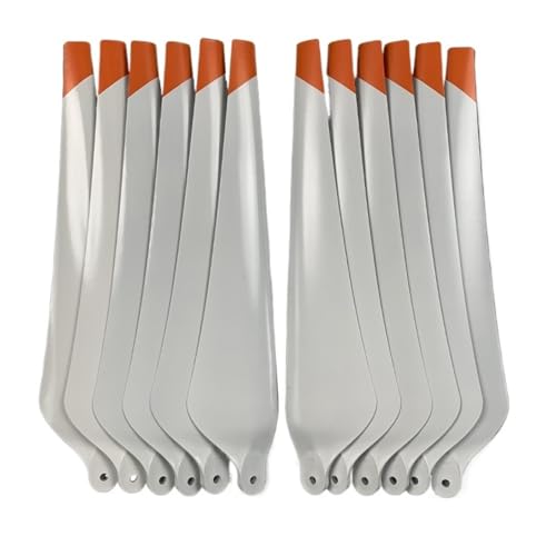 T30 3820 �܂肽���ݎ��v���y�� �J�[�{���t�@�C�o�[ �v���X�`�b�N�~�b�N�X CW CCW �h���[���u���[�h �_�ƐA�͗p �h���[���A�N�Z�T���[(12pcsWhite sunscreen)