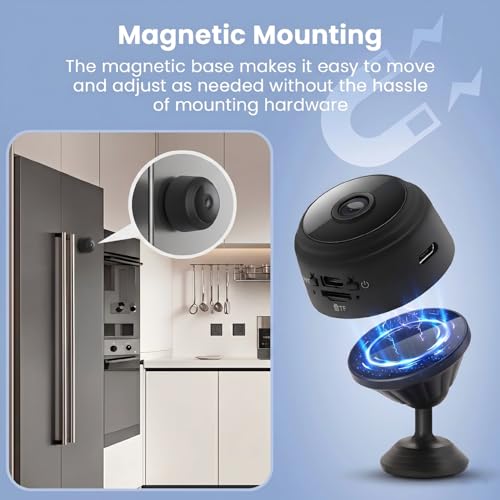 Hidden Security Camera Clock