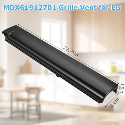 Grille d'aération DX61912701 compatible LG 2119394 pour réfrigérateur - 6