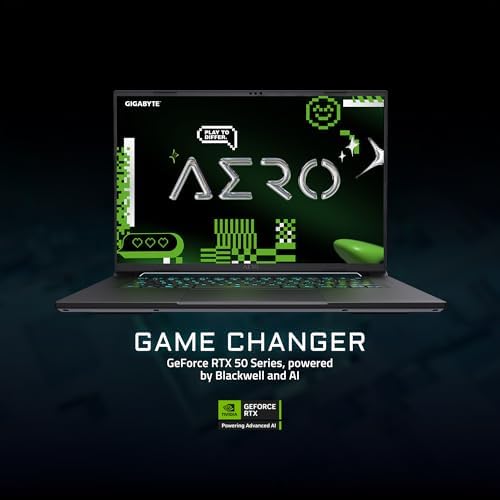 GIGABYTE AERO X16; Copilot+ PC - 165Hz 2560x1600 WQXGA - NVIDIA GeForce RTX 5050 - AMD Ryzen AI 7 350-1TB SSD with 16GB DDR5 RAM - Windows 11 Home - Space Gray AERO X16 1TH93USC94AH - Thumbnail 5