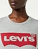 Levi's Women's The Perfect Tee- Large Batwing Logo T-Shirt, Logo Starstruck Heather Grey, XS #2