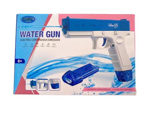 Image of Electric Water Guns Water Pistol Holi Pichkari Pitsol, High Pressure up to 35FT, Powerful Squirt Guns for Pool Beach Party Games and Outdoor Water Fighting